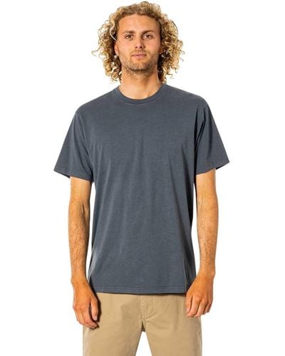 Rip Curl Plain Tee T-shirt - Blue