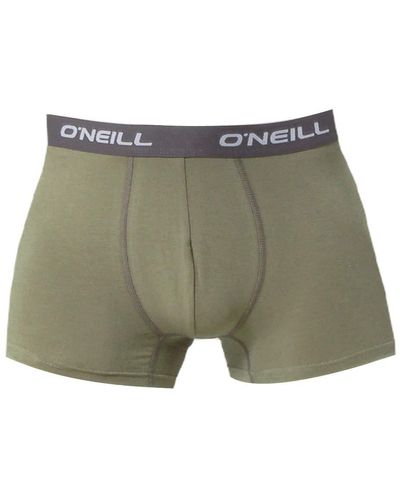 O'neill Sportswear | Top-Line | Boxer-Short | 3er Set | Für Sport und Alltag - Grün
