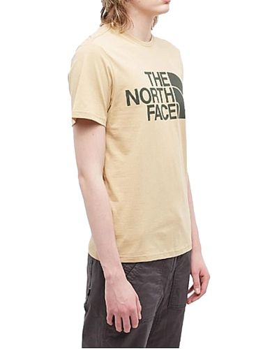 The North Face T-Shirt Uomo Beige Modello NF0A4M7X Cotone 100% XL - Neutro