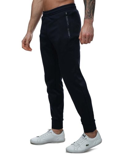 Lacoste S Poly Tracksuit Trousers Navy S - Black