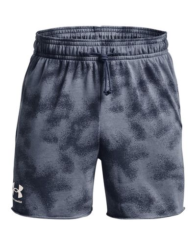 Under Armour Shorts Ua Rival Terry 6in Short - Blauw
