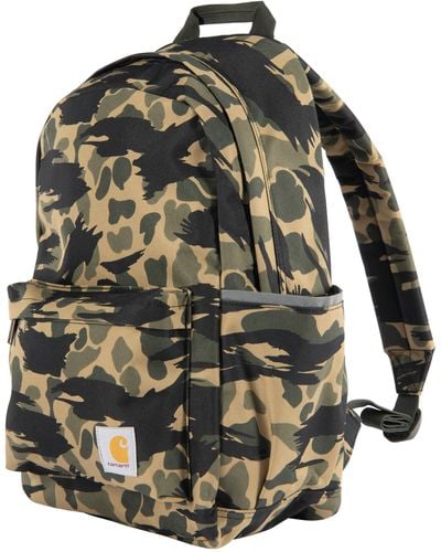 Carhartt 21l, Durable Water-resistant Pack With Laptop Sleeve, Classic Backpack - Green
