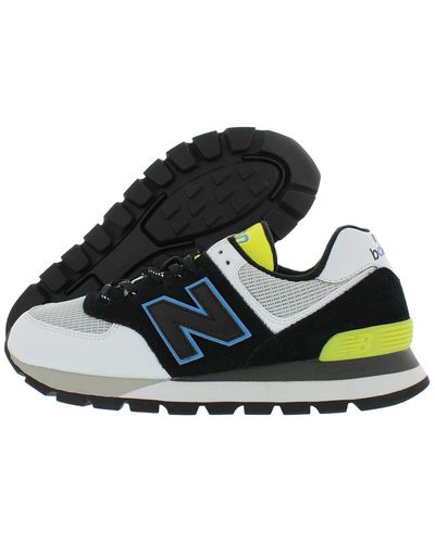 New Balance 574 Rugged Neon s Shoes Size 10.5 - Blau