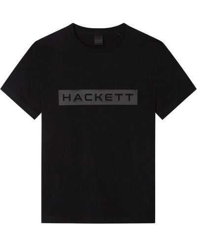 Hackett Hackett Hm500716 Short Sleeve T-shirt S - Black