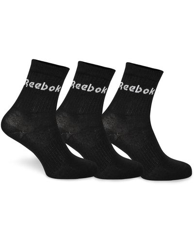 Reebok Act Core Mid Crew Sock 3p Sokken - Zwart