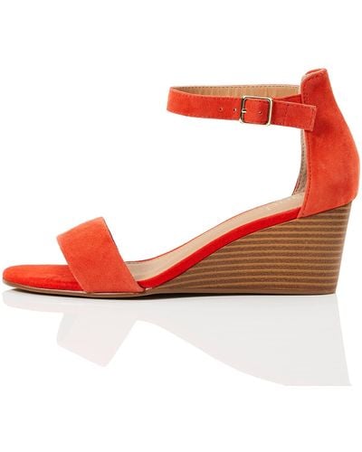 FIND Wedge Leather - Red