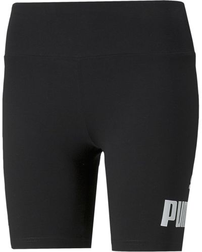 PUMA Korte leggings Voor - Zwart