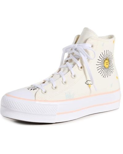 Converse Chuck Taylor All Star Lift Sneakers Donna - Bianco