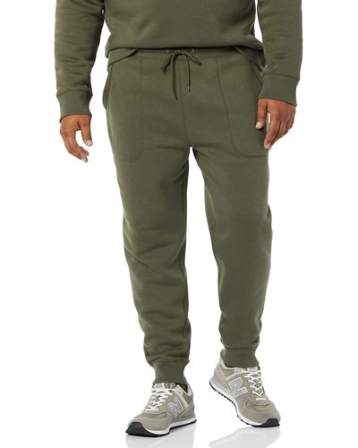 Goodthreads Washed Fleece Jogging Pants - Green