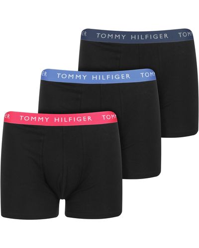 Tommy Hilfiger Onderbroeken 3p Trunk Wb - Zwart