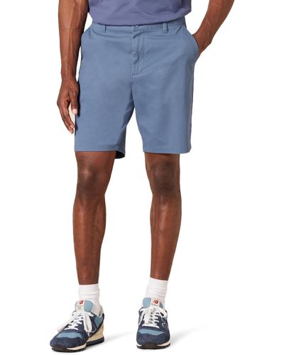 Amazon Essentials Slim-fit 9" Stretch Chino Shorts - Blue
