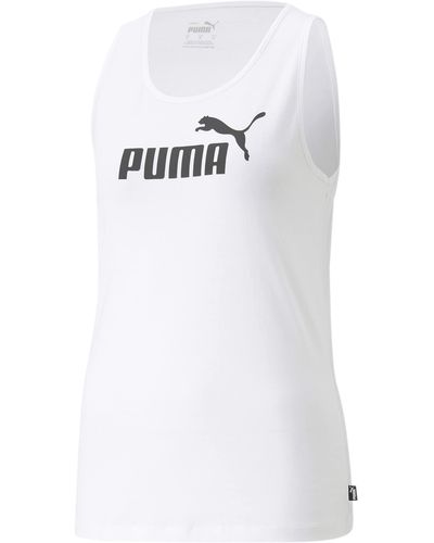 PUMA Essentials Tank Shirt - White