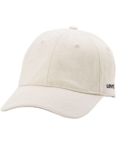 Levi's Essential cap - Bianco
