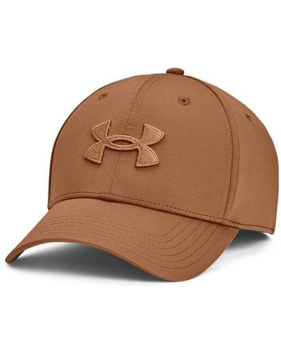 Under Armour Blitzing Cap Stretch Fit - Brown