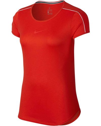 Nike Dry Hoodie Voor - Rood