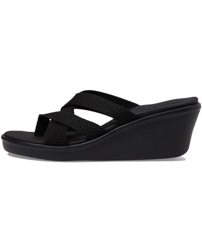 Skechers Wedge sandals for Women | Online Sale up to 45% off | Lyst