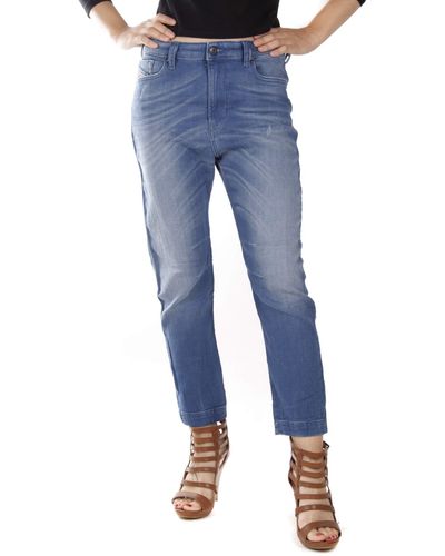 DIESEL Eazee-NE 0837T Jeans JoggJeans Boyfriend - Blau