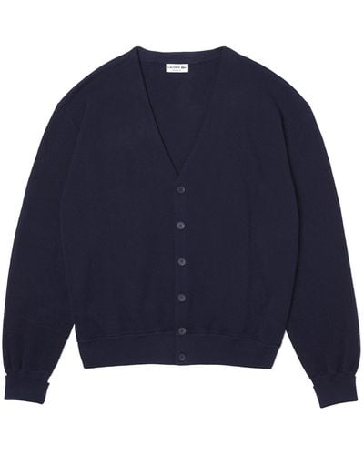 Lacoste Pull-Over Relaxed Fit - Bleu