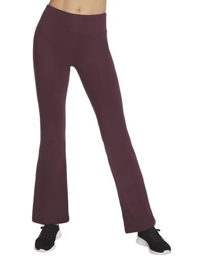 Skechers Go Walk Evolution Flare Pants - Purple