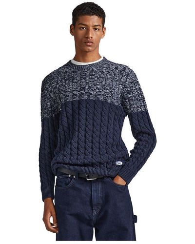 Pepe Jeans Seth Pullover Sweater - Azul
