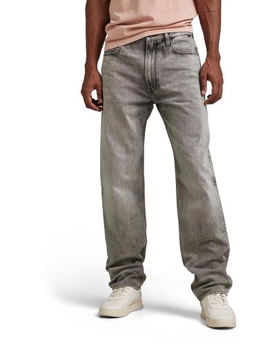 G-Star RAW Jeans Type 49 Relaxed Straight Jeans,grey