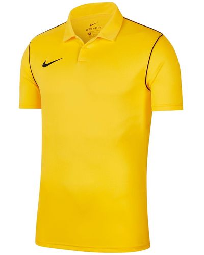 Nike Kind Short Sleeve Polo Y Nk Df Park20 Polo - Geel