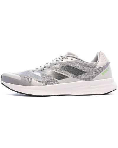 adidas Schuhe - Stabilität Adizero RC 4 Laufschuh grau - Weiß