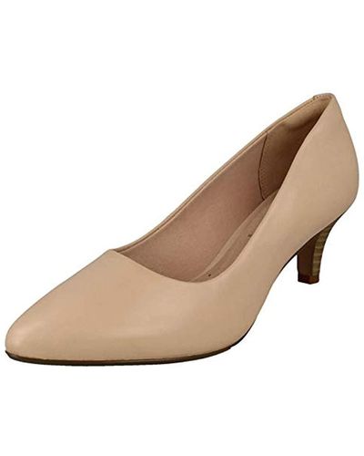 Clarks Linvale Jerica Closed-toe Court Shoes - Natural