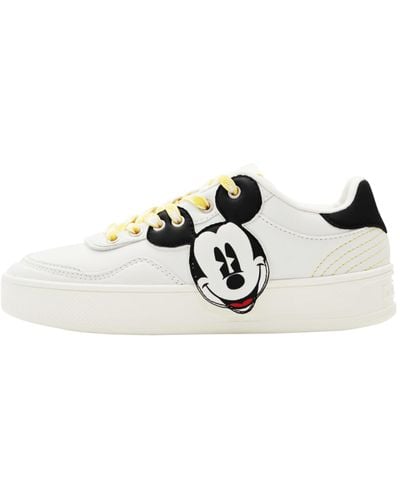 Desigual Shoes_Fancy_Mickey Sneaker - Weiß