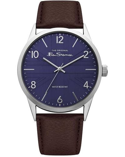 Ben Sherman BS167 Montre - Bleu