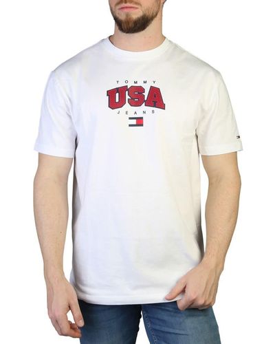 Tommy Hilfiger TJM CLSC MODERN Sport USA Tee T-Shirt - Weiß
