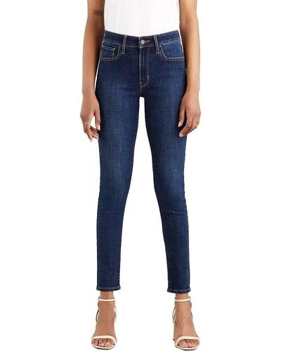 Levi's Donna Jeans 721 High Rise Skinny - Blu