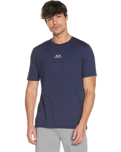 Oakley Bark New Ss T-Shirt - Blau