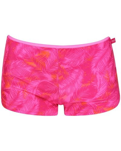 Regatta S Aceana Bikini Shorts Pink Fusion Palm Xxl