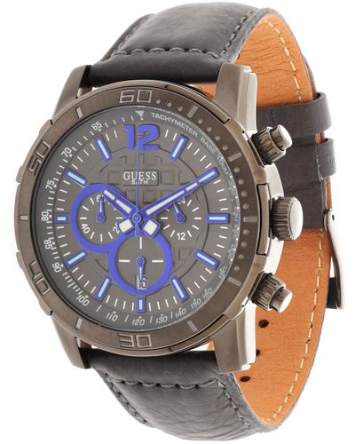 Guess Quartz Watch W19006g1 Grey 45mm