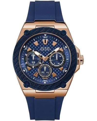 Guess Gents Watches W1049g2 - Blauw