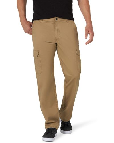 Lee Jeans Performance Series Extreme Comfort Twill Straight Fit Cargo Pant Hose - Natur