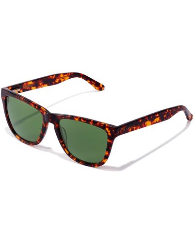 Hawkers · Sunglasses One X For Men And Women · Dark Havana · Green - Groen