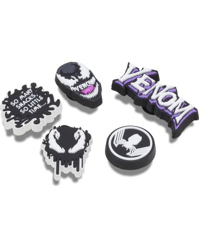 Crocs™ Spider- Venom 5 Stuks Schoenhangers - Zwart