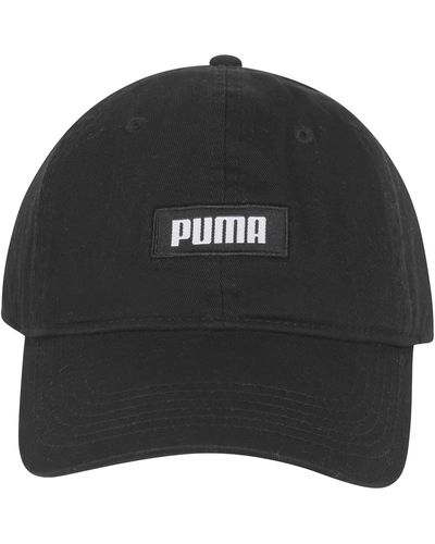 PUMA Verstelbare Papa Baseball Cap - Zwart