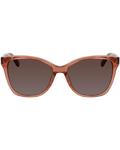 Calvin Klein Ck21529s Rectangular Sunglasses - Brown