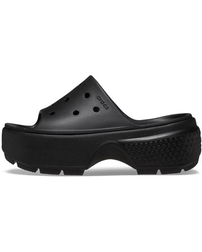 Crocs™ Stomp Slide - Zwart