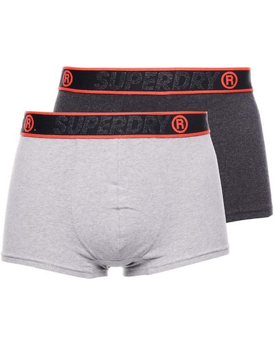 Superdry S Double Pack Trunks - Mehrfarbig