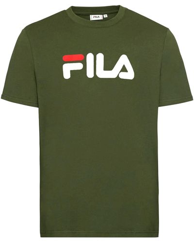 Fila T-Shirt Bellano Uomo Loden Green S - Verde