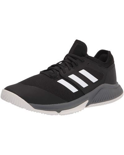 adidas Court Team Bounce Indoor Shoes - Black