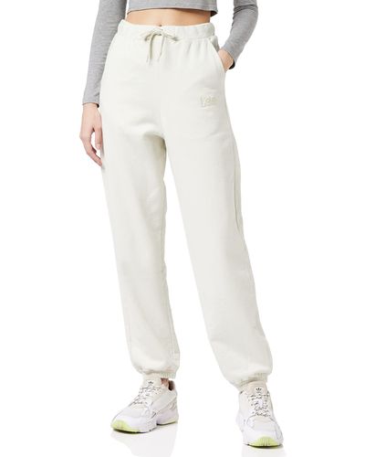 Lee Jeans S Relaxed Sweatpants Pants - Weiß