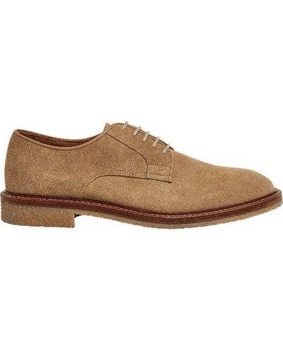 Hackett Devon Crepe Shoes - Brown