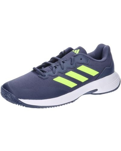 adidas Gamecourt 2.0 Tennis Sneakers - Blauw