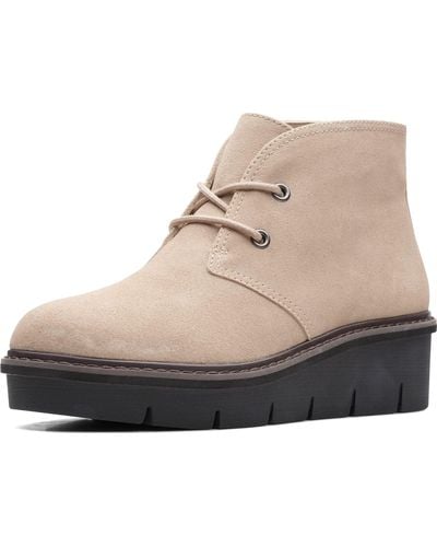 Clarks Airabell Ankle Chukka Boot - Brown
