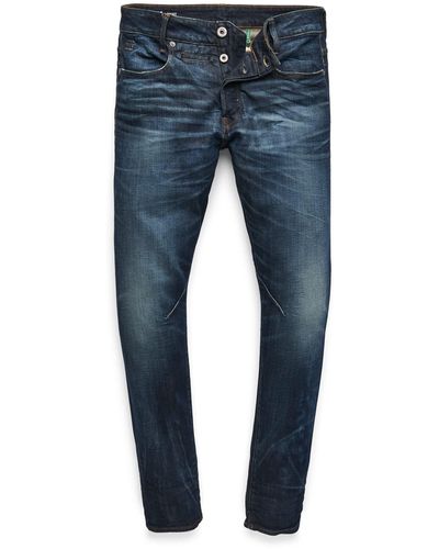 G-Star RAW D-Staq 5-Pocket Slim Jeans - Blu